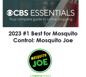 CBS votes Mosquito Joe Best for Mosquito Control 2023. 